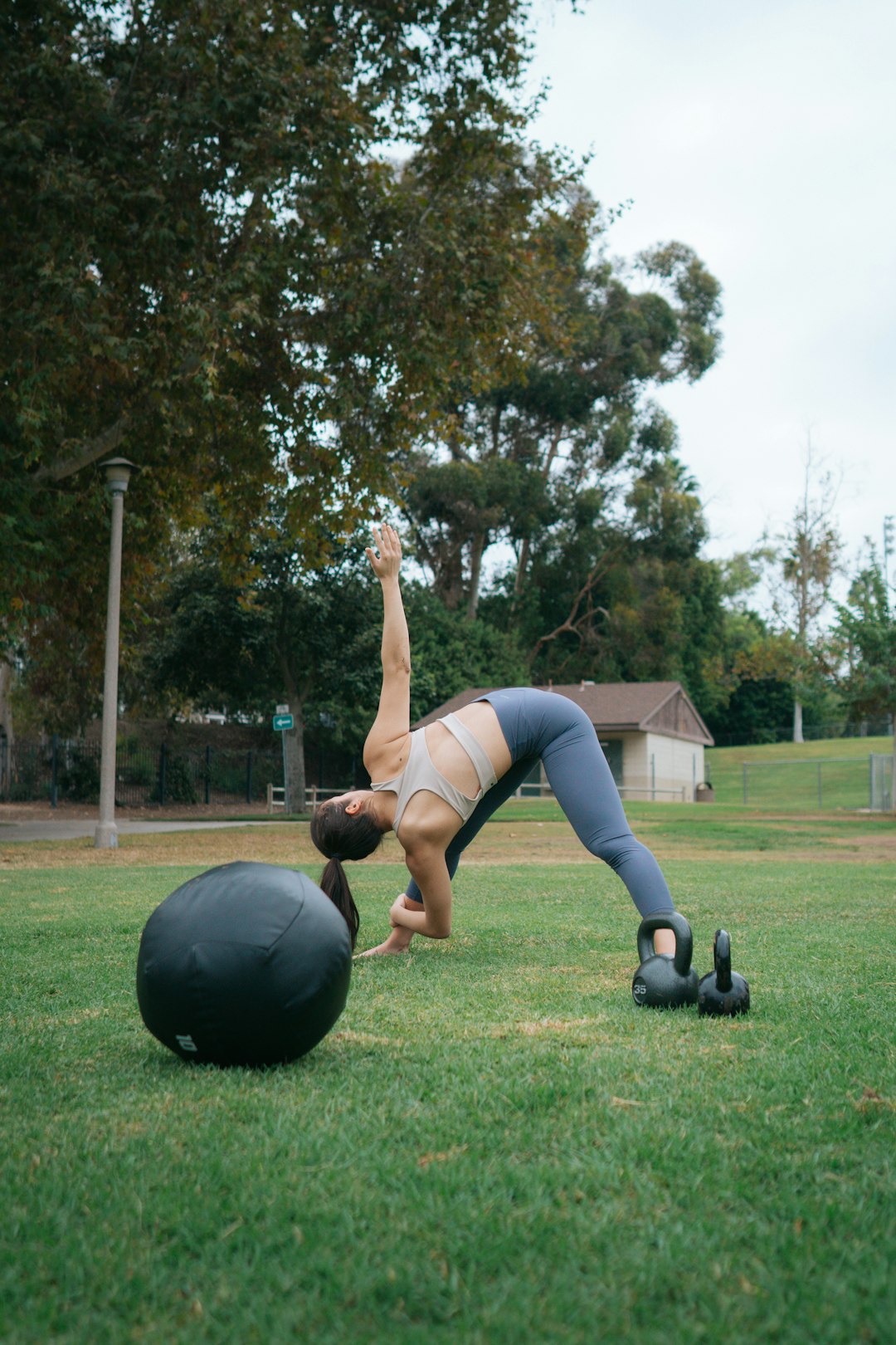 woman-in-white-tank-top-and-gray-leggings-doing-push-up-on-black-exercise-ball-on-near-near-near-near-kplm3w-xjhi